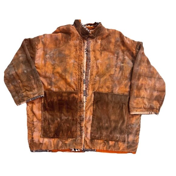 Rare Handmade One-of-A-Kind African Tribal Jacket Reversible Dindga Cowrie Shell - Picture 13 of 16